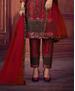 Picture of Marvelous Red Straight Cut Salwar Kameez