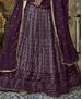 Picture of Alluring Purple Lehenga Choli