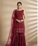 Picture of Magnificent Red Readymade Salwar Kameez