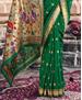 Picture of Pretty Green Silk Saree
