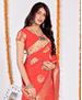 Picture of Superb Scarlet Casual Saree