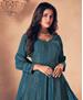 Picture of Gorgeous Teal Blue Party Wear Salwar Kameez