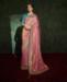 Picture of Marvelous Pink Silk Saree