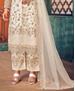 Picture of Bewitching White Straight Cut Salwar Kameez