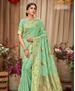Picture of Fascinating Sea Green Casual Saree