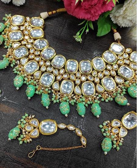 Picture of Beauteous Mint Necklace Set
