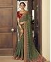 Picture of Taking Green Georgette Saree