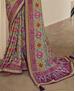 Picture of Classy Olive Georgette Saree