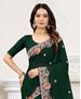 Picture of Sublime Botel Green Fashion Saree