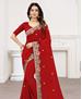 Picture of Ravishing Red Fashion Saree