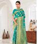 Picture of Marvelous Sea Green Casual Saree