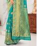 Picture of Marvelous Sea Green Casual Saree