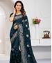 Picture of Lovely Morpeach Silk Saree