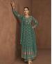 Picture of Grand Teal Green Readymade Salwar Kameez