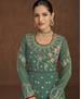 Picture of Grand Teal Green Readymade Salwar Kameez