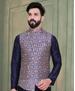 Picture of Ideal Navy Blue Kurtas