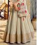 Picture of Classy Cream Bollywood Salwar Kameez