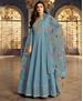 Picture of Gorgeous Gray Bollywood Salwar Kameez