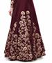Picture of Sublime Maroon Party Wear Gown