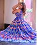 Picture of Gorgeous Blue Readymade Gown
