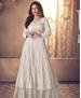 Picture of Statuesque White Party Wear Salwar Kameez