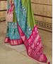 Picture of Beautiful Parrot Green Fashion Saree
