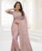 Picture of Gorgeous Pink Designer Saree
