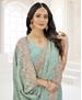 Picture of Ravishing Sky Blue Designer Saree