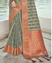 Picture of Bewitching Gray Casual Saree