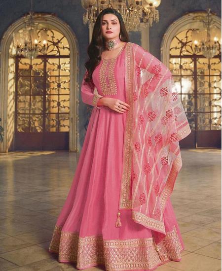 Picture of Ideal Pink Bollywood Salwar Kameez