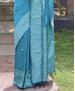 Picture of Pleasing Turquoise Casual Saree
