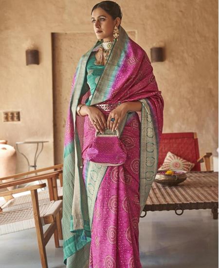 Picture of Sublime Pink Designer Saree