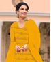 Picture of Pleasing Yellow Straight Cut Salwar Kameez