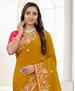 Picture of Enticing Mustrad Georgette Saree