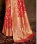 Picture of Bewitching Dark Peach Casual Saree