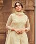 Picture of Sightly Cream Straight Cut Salwar Kameez