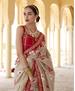 Picture of Grand Maroon Casual Saree