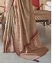 Picture of Fascinating Light Brown Silk Saree