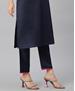 Picture of Enticing Navy Blue Readymade Salwar Kameez
