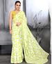 Picture of Good Looking Lemon Yellow Casual Saree