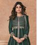 Picture of Alluring Green Party Wear Salwar Kameez