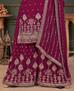 Picture of Pretty Pink Straight Cut Salwar Kameez
