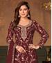 Picture of Pleasing Red Straight Cut Salwar Kameez