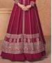 Picture of Comely Pink Party Wear Salwar Kameez