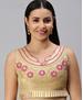 Picture of Stunning Gold Designer Blouse