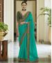 Picture of Appealing Teal Casual Saree