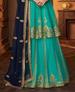 Picture of Beauteous Sea Green Bollywood Salwar Kameez