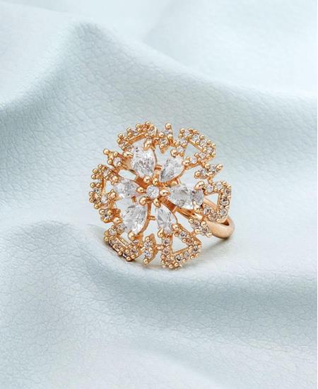 Picture of Delightful Rose Gold Adjustable Ring