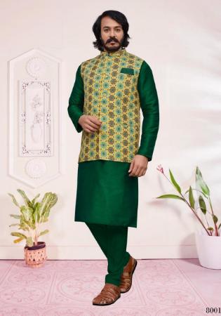 Picture of Sublime Forest Green Kurtas