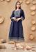 Picture of Admirable Navy Blue Kurtis & Tunic
